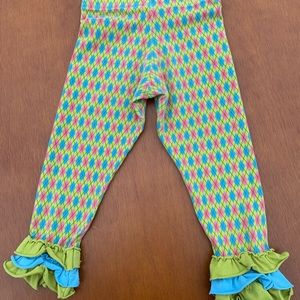 Matilda Jane argyle leggings